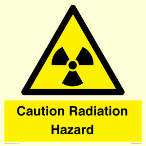 Caution Radiation Hazard